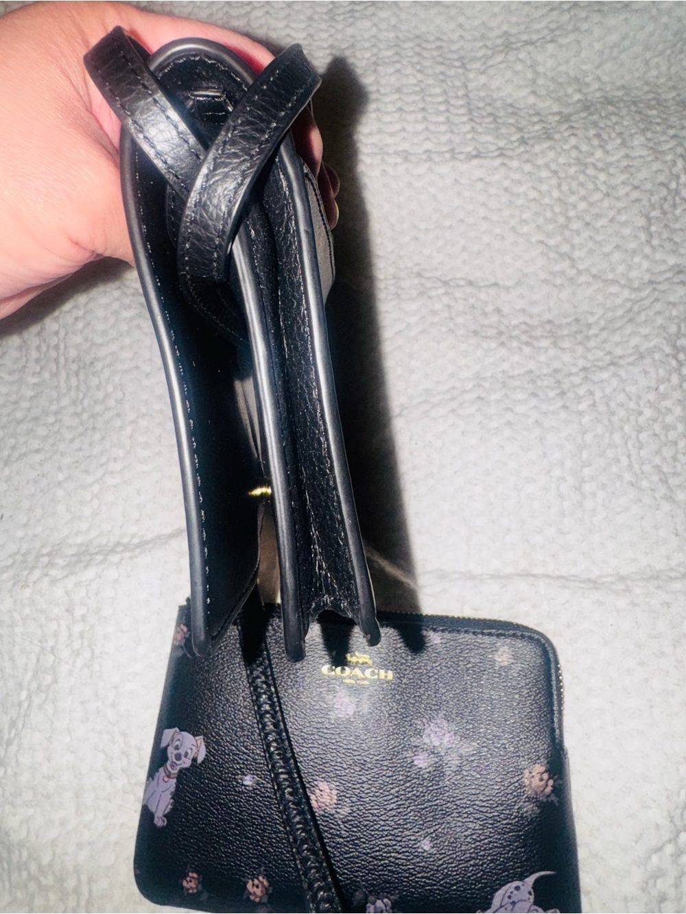 Coach 101 Dalmatian Crossbody and Wristlet Set. NWT vintage! - Picture 9 of 14
